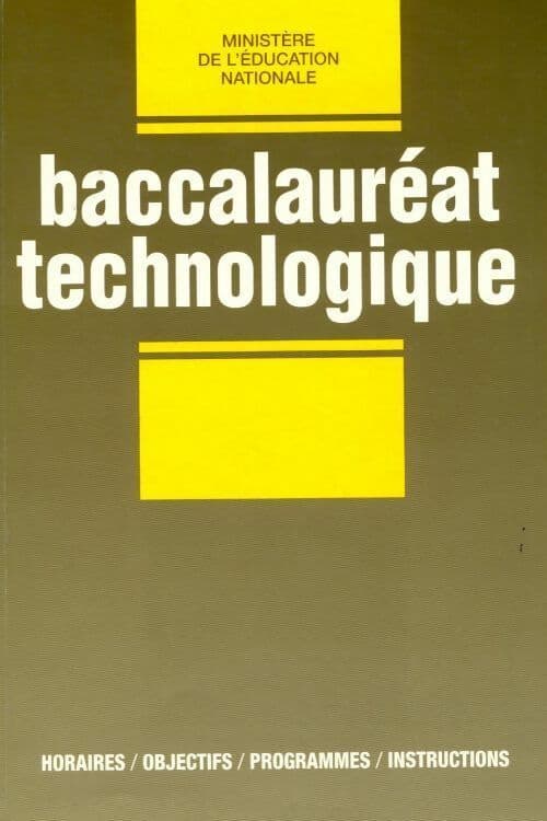 Baccalauréat technologique - Collectif