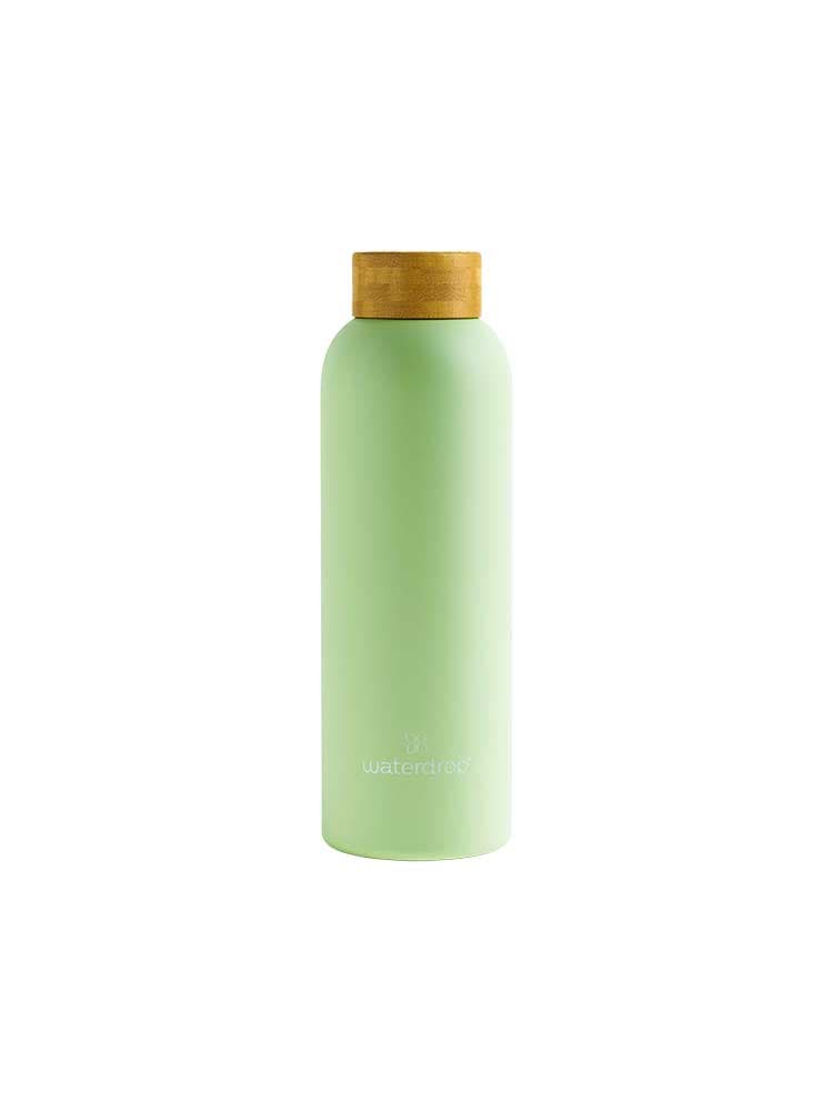 Waterdrop Bouteille Inox Double Paroi Vert Olive 600 ml