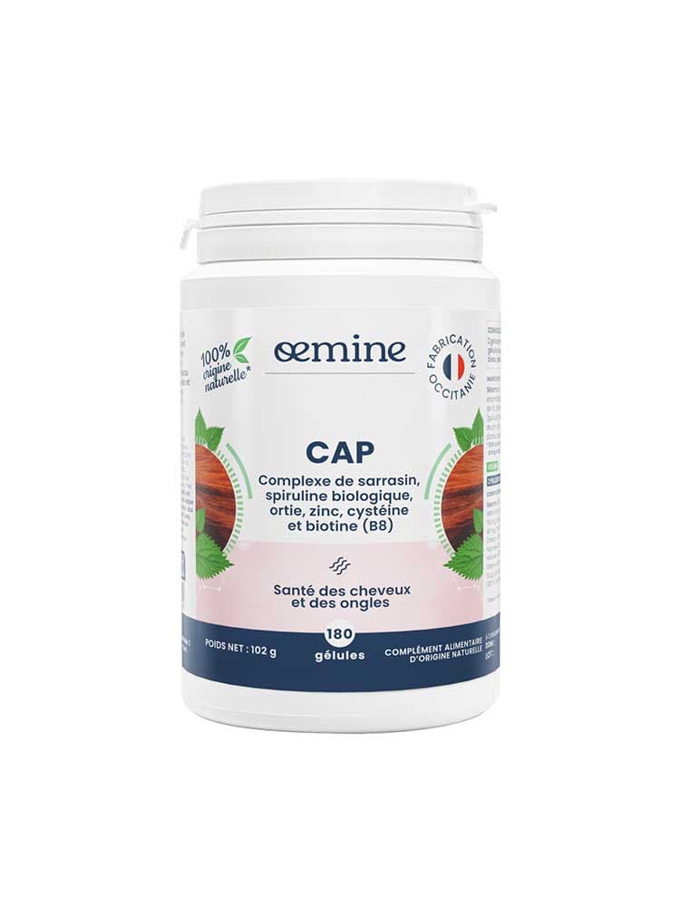 Oemine CAP Santé des Cheveux et des Ongles 180 Gélules